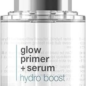 Neutrogena Hydro Boost Glow Booster Primer & Serum, Hydrating & Moisturizing Face Serum-to-Primer Hybrid, Infused with Purified Hyaluronic Acid & Designed to Instantly Hydrate, 1.0 fl. oz