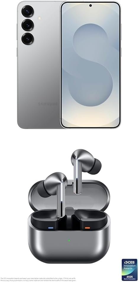 Samsung Galaxy S25+ with Galaxy Buds 3 Pro