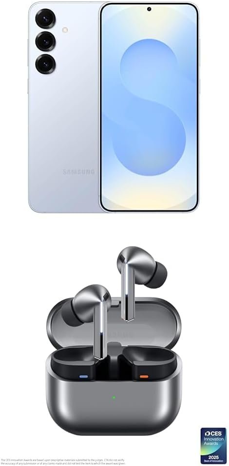 Samsung Galaxy S25+ with Galaxy Buds 3 Pro